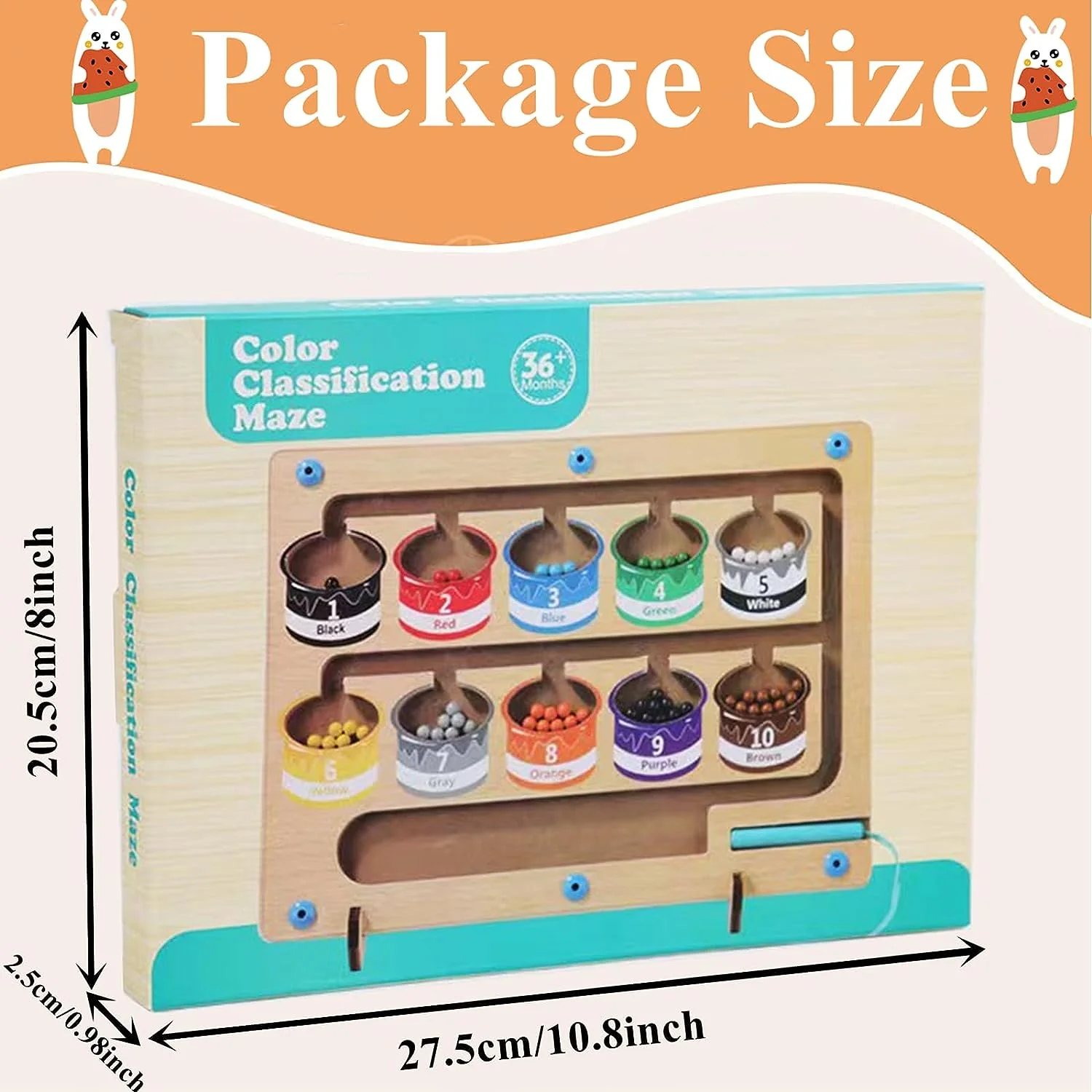 Color and Number Magnetic Board - Image 4
