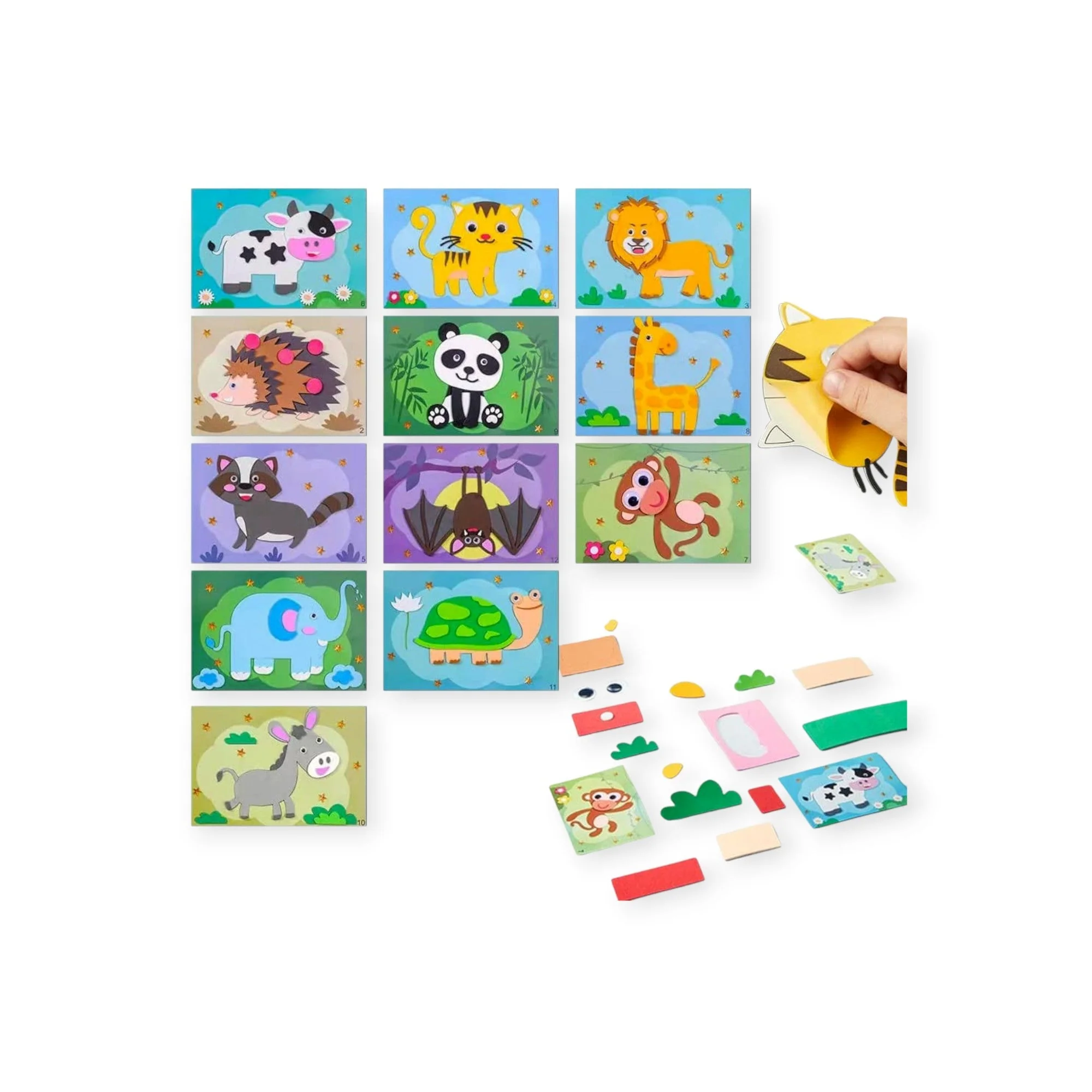 3D Sticker Puzzles (12 Sheets) - Image 3
