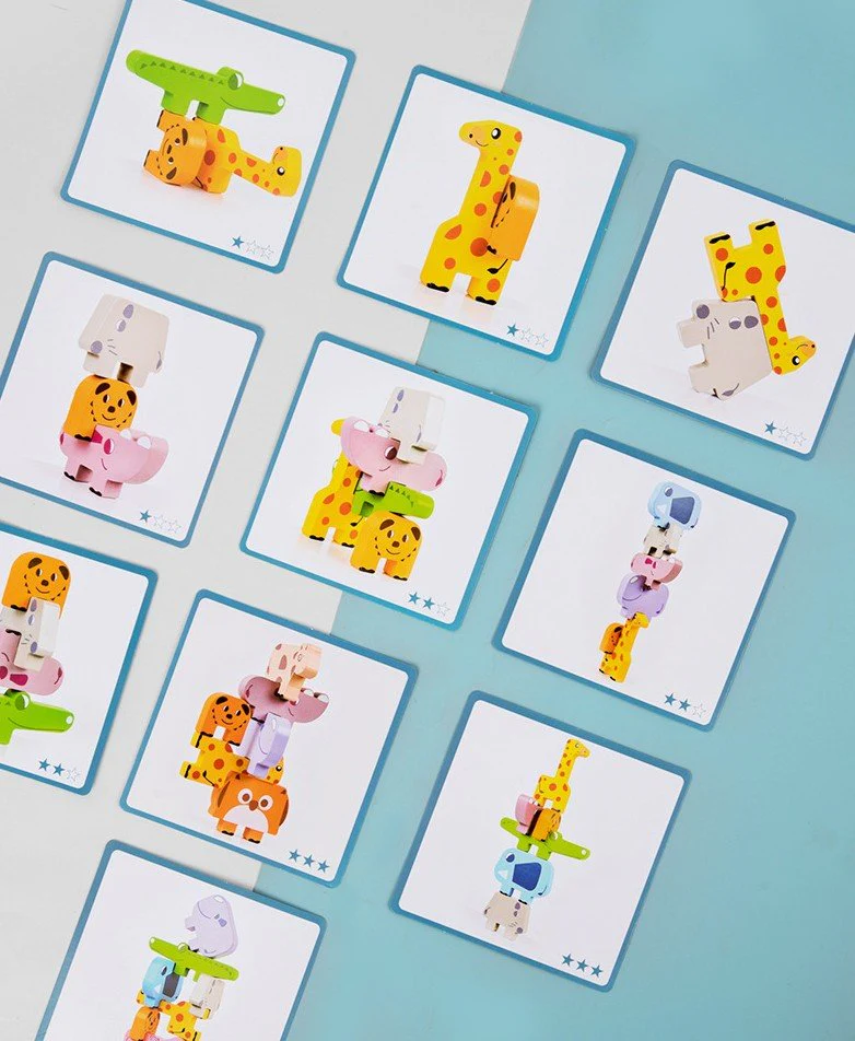 Montessori Animal Stacking Game - Image 4