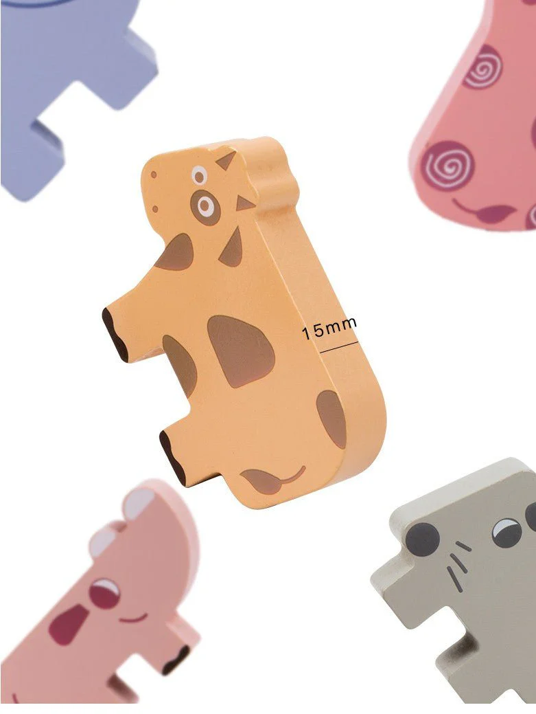 Montessori Animal Stacking Game - Image 5
