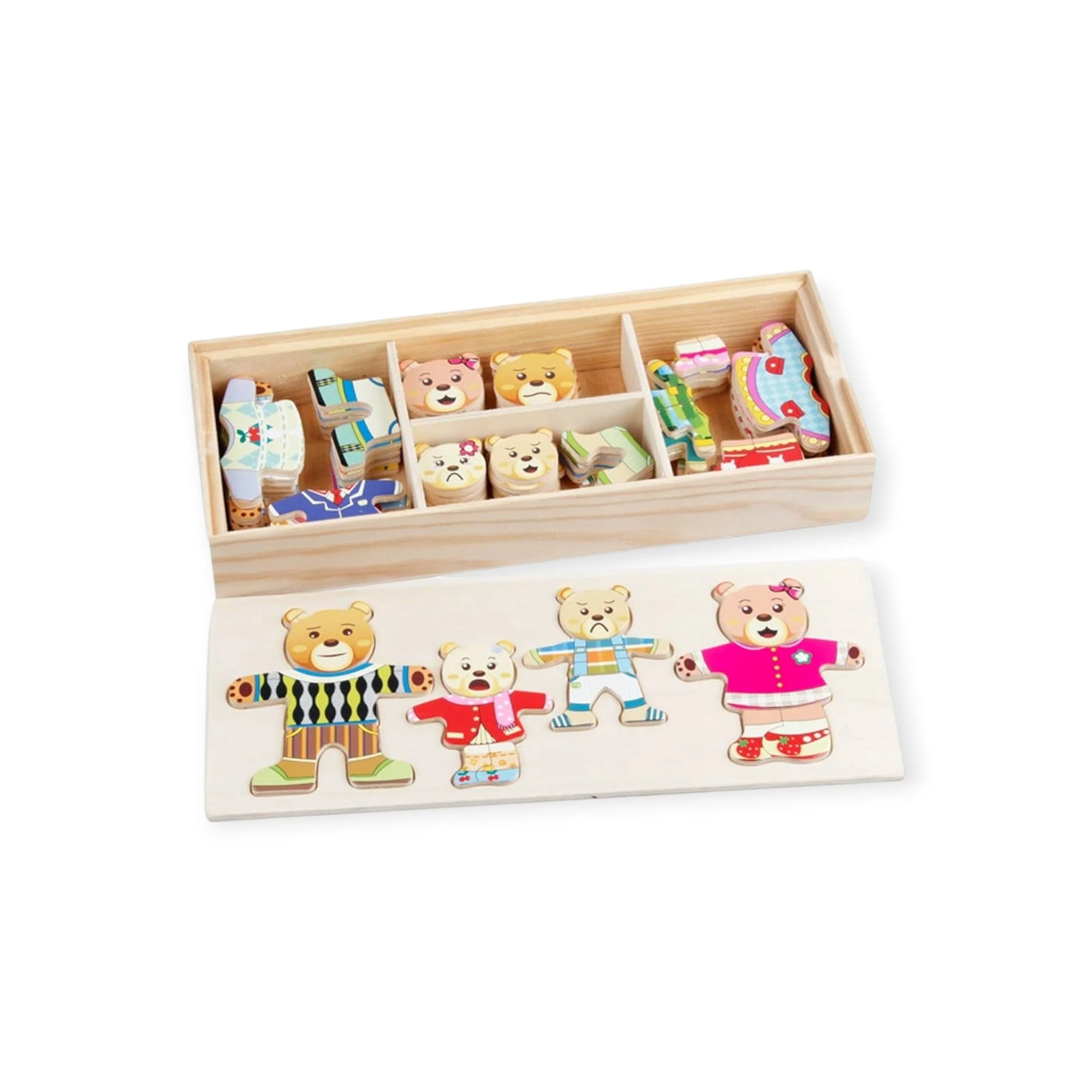 Montessori Bear Dress Up Game
