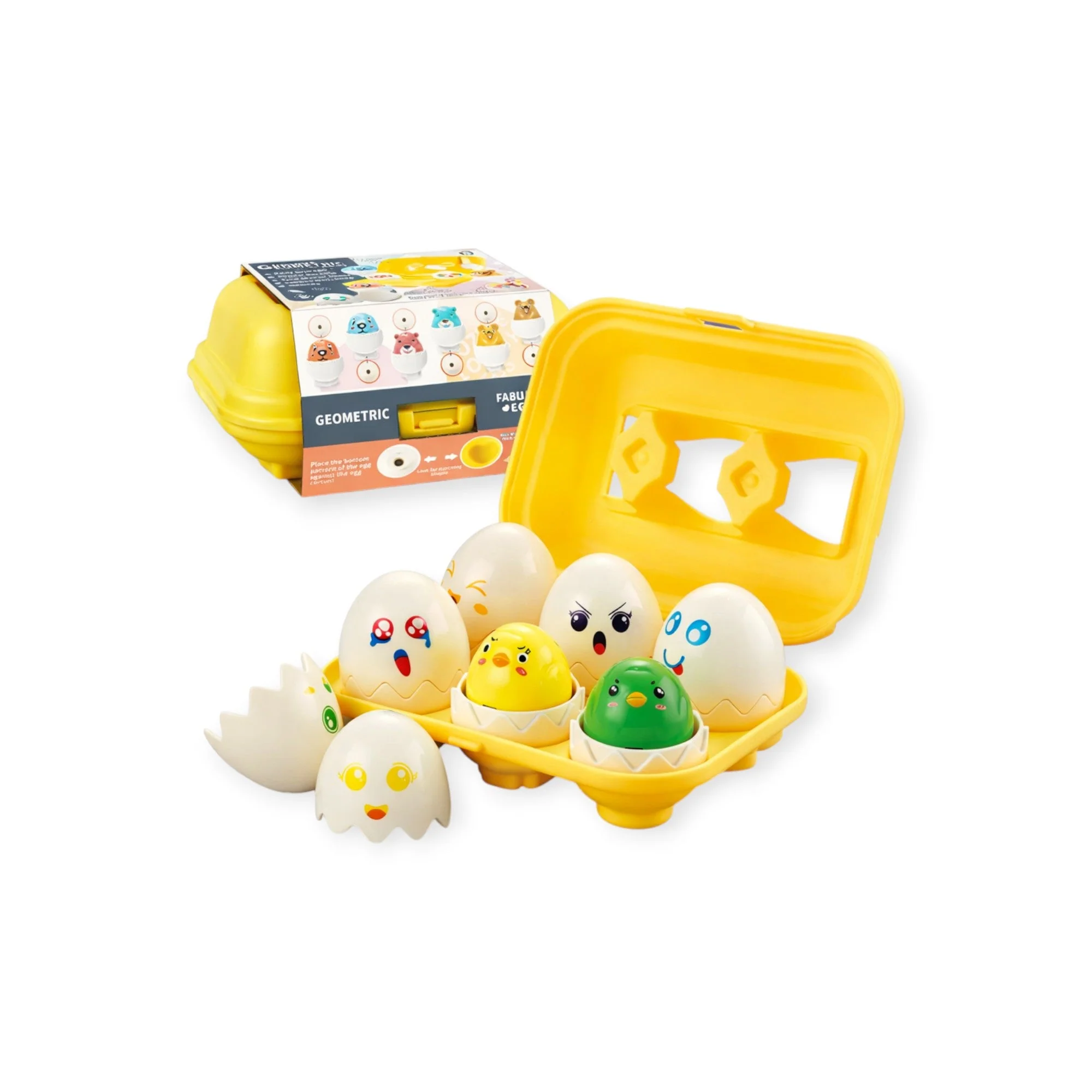 Montessori Hide & Squeak Eggs