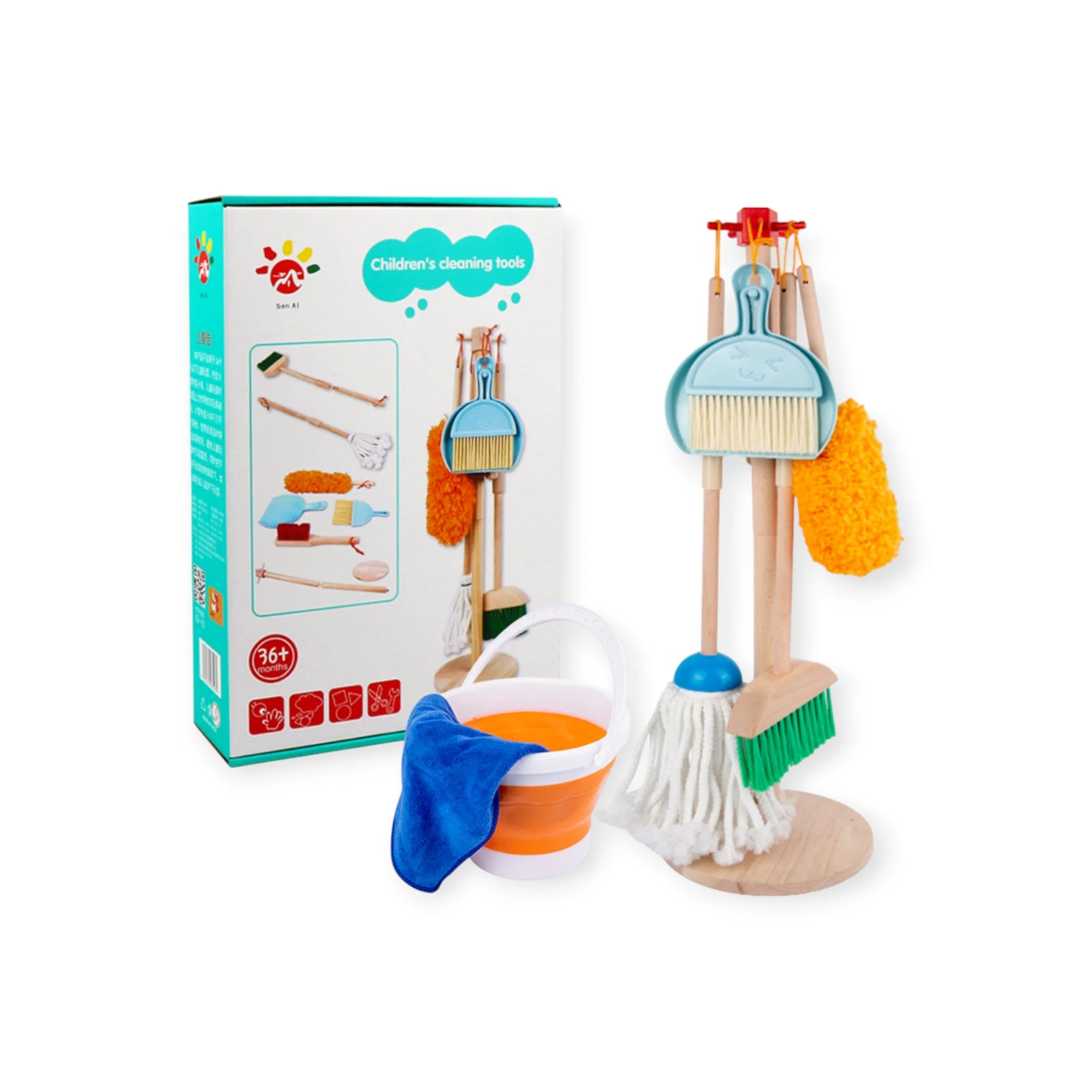 Montessori Kids Cleaning Set