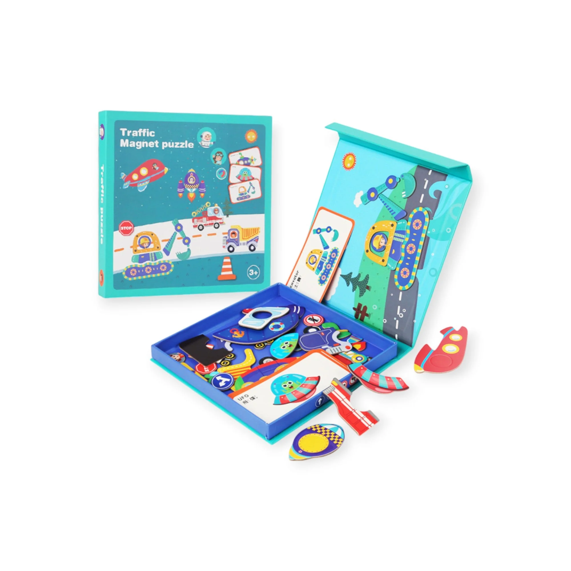 Montessori Magnetic Puzzle - Image 3