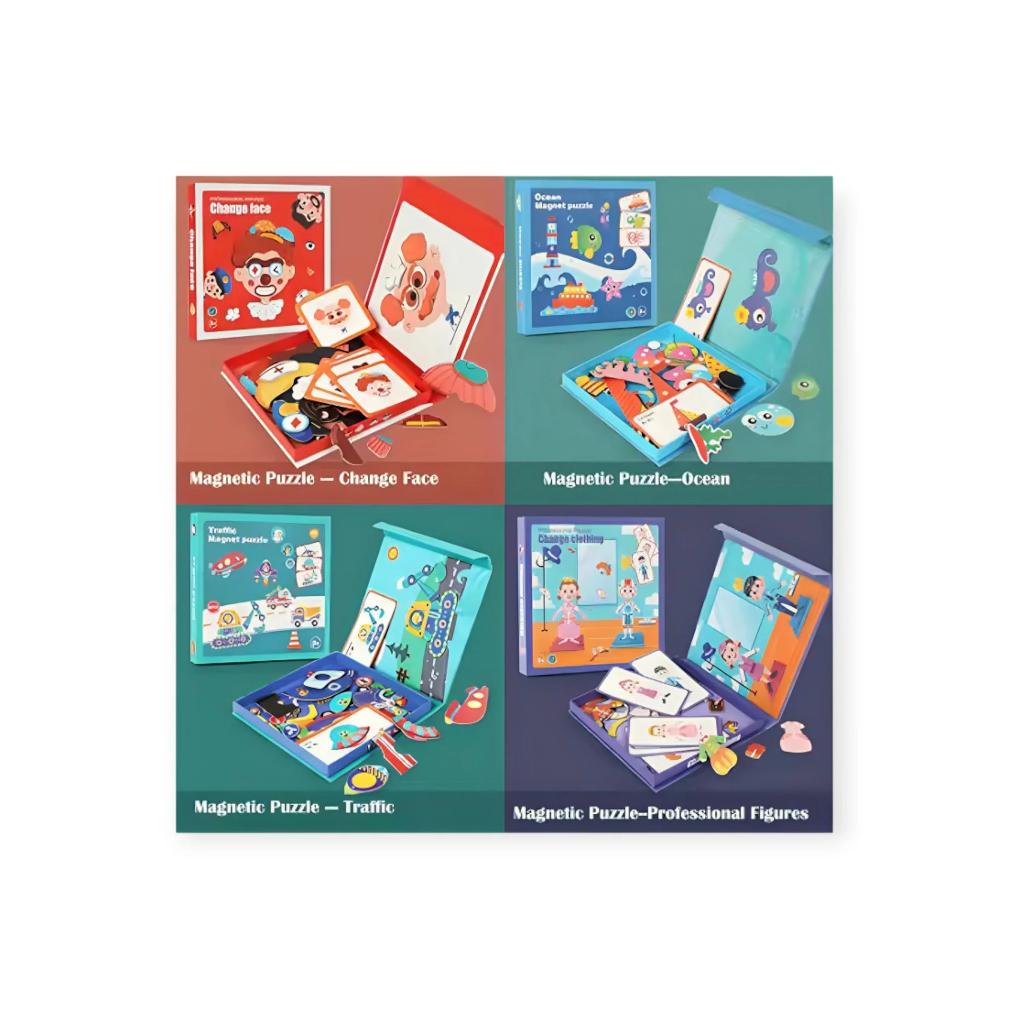 Montessori Magnetic Puzzle - Image 5