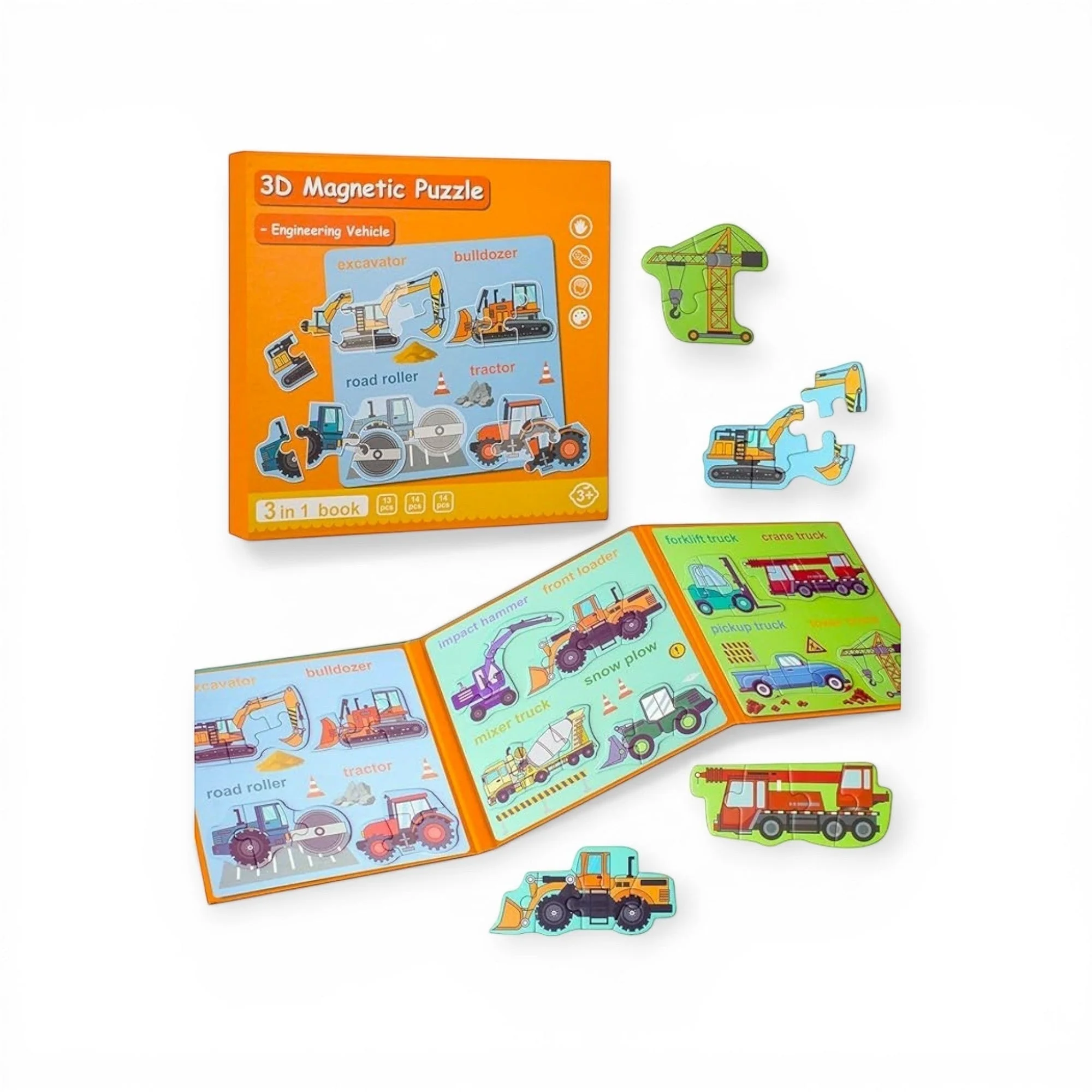 Montessori Magnetic Story Puzzle Books - Image 5