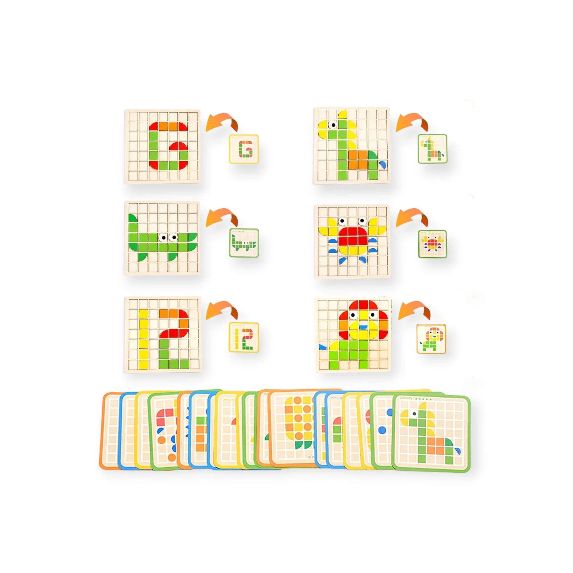 Montessori Pattern Recognition Puzzle - Image 2