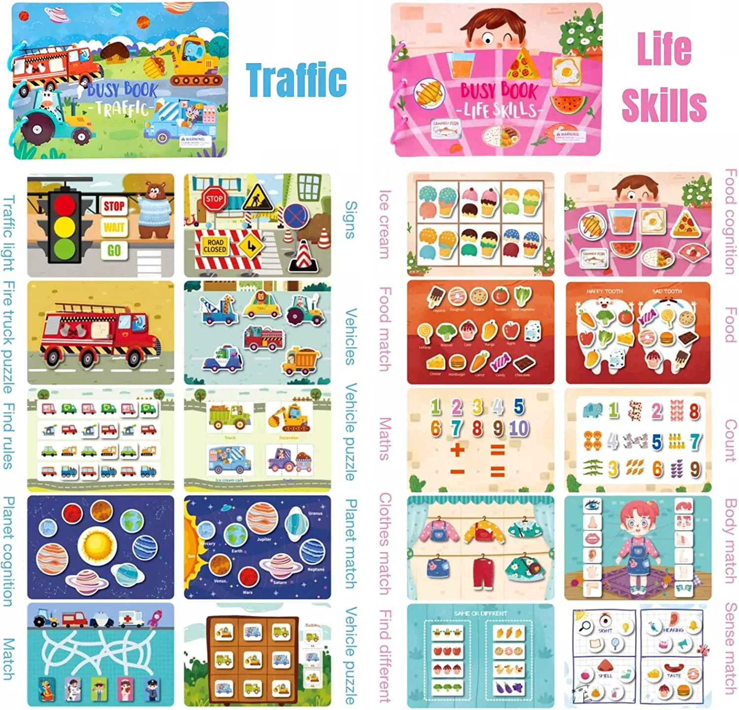 Montessori Sensory Book - Image 3