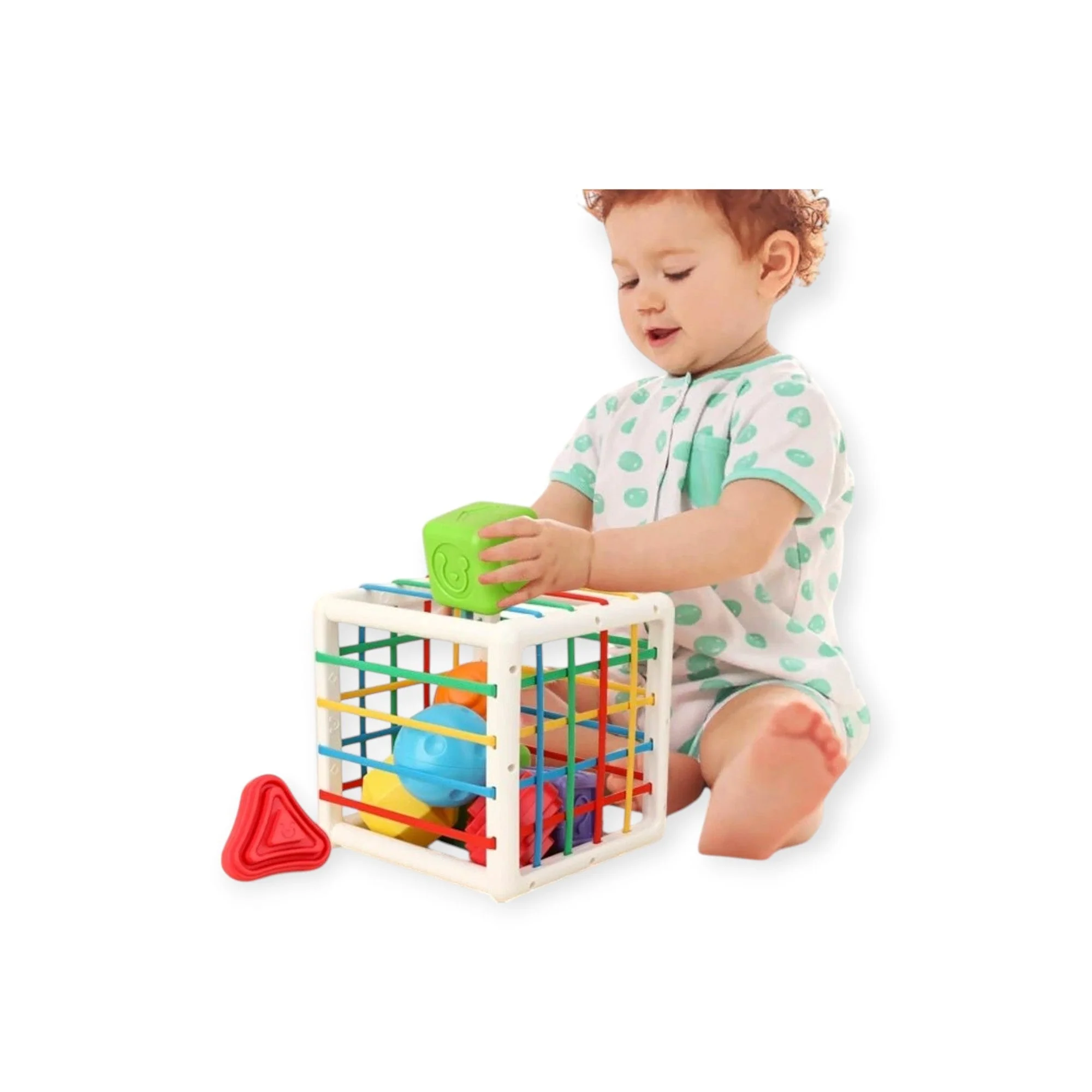 Montessori Sensory Sorting Cube