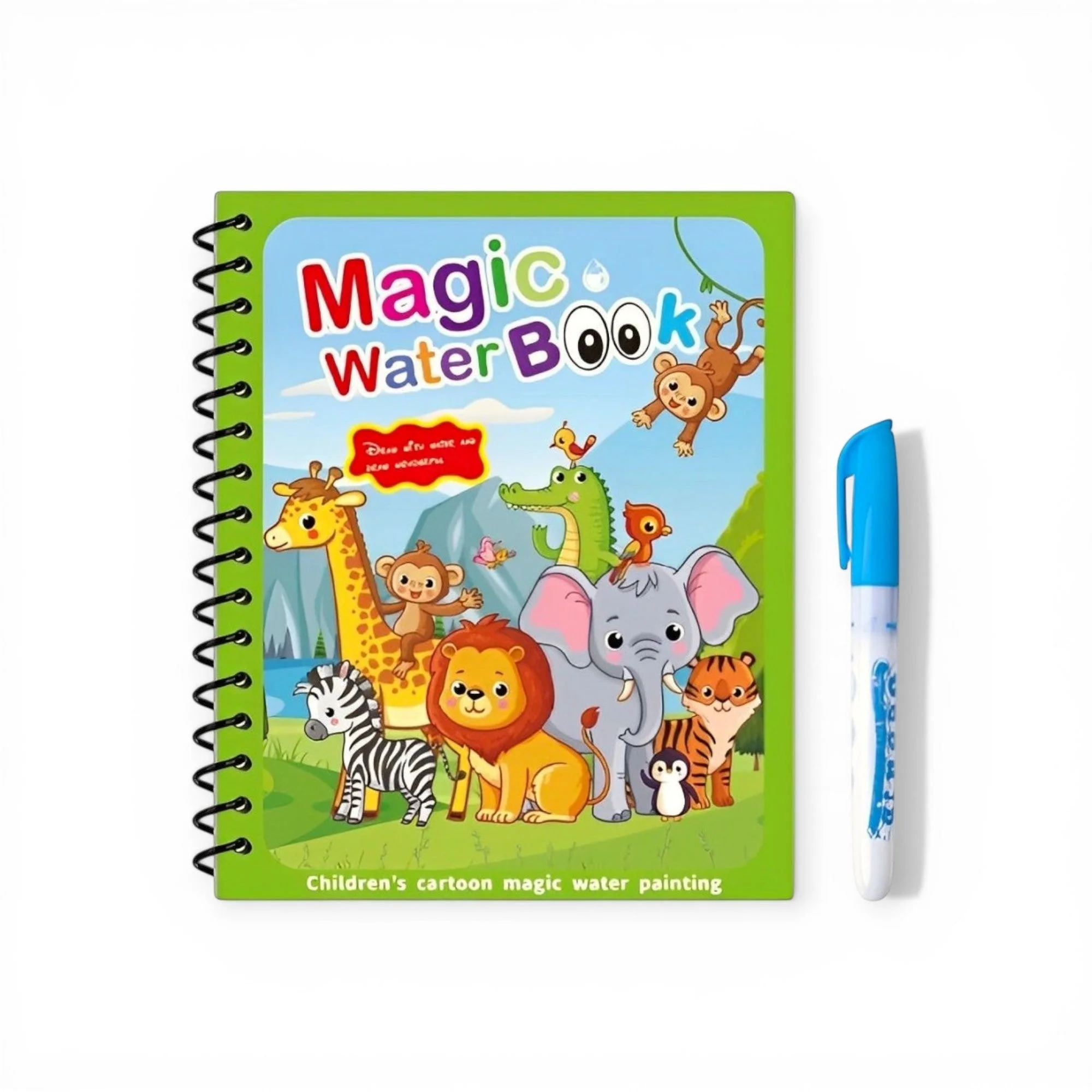 Montessori Water Drawing & Coloring Book - Image 5