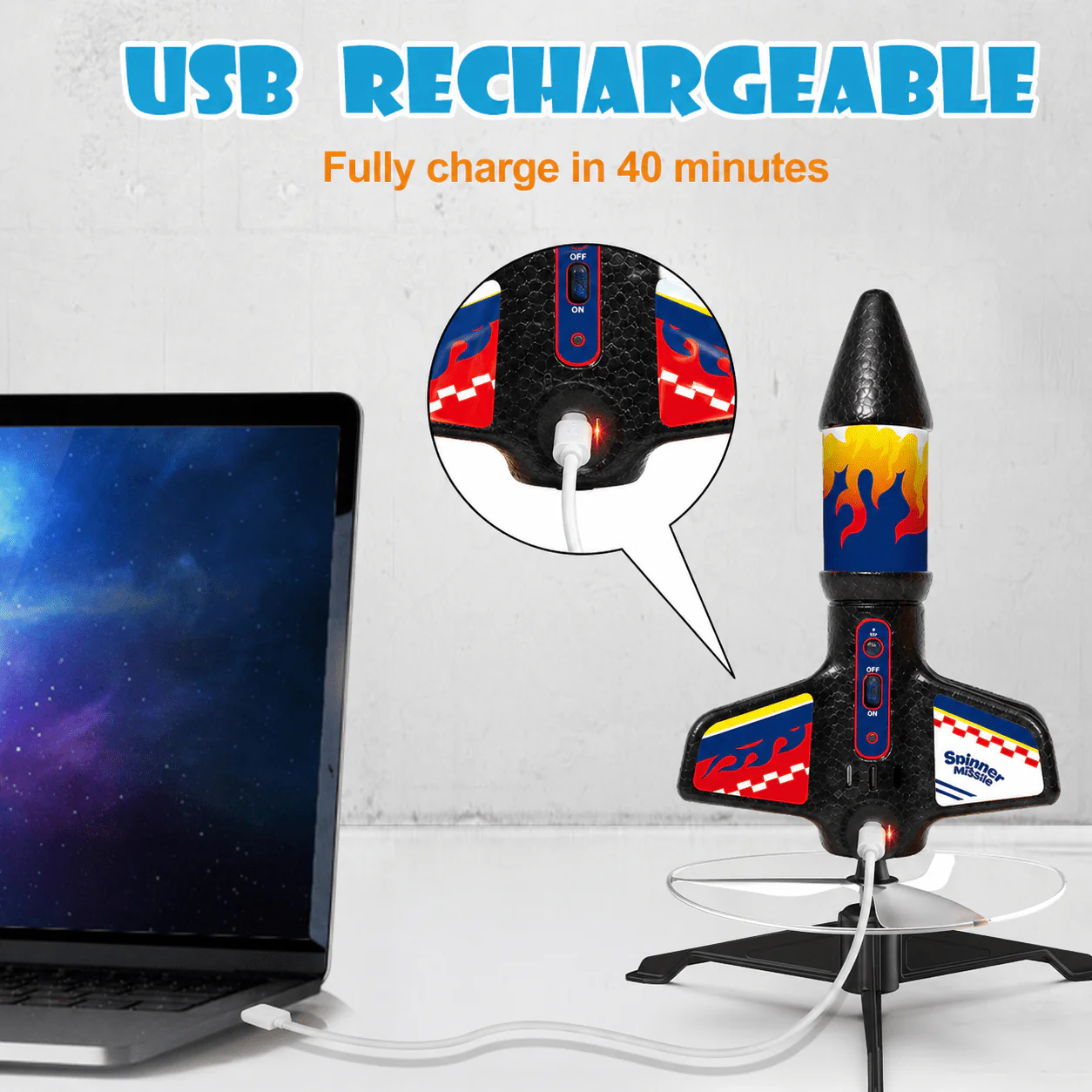 Outdoor Rocket Launcher Set for Kids - Image 3