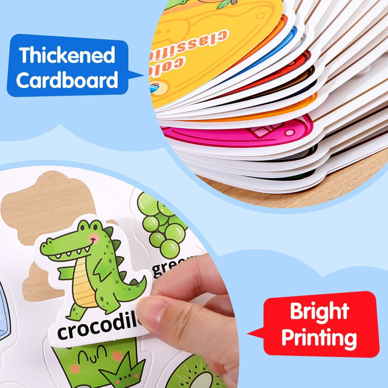 Toddler Color & Vocabulary Busy Book - Image 5